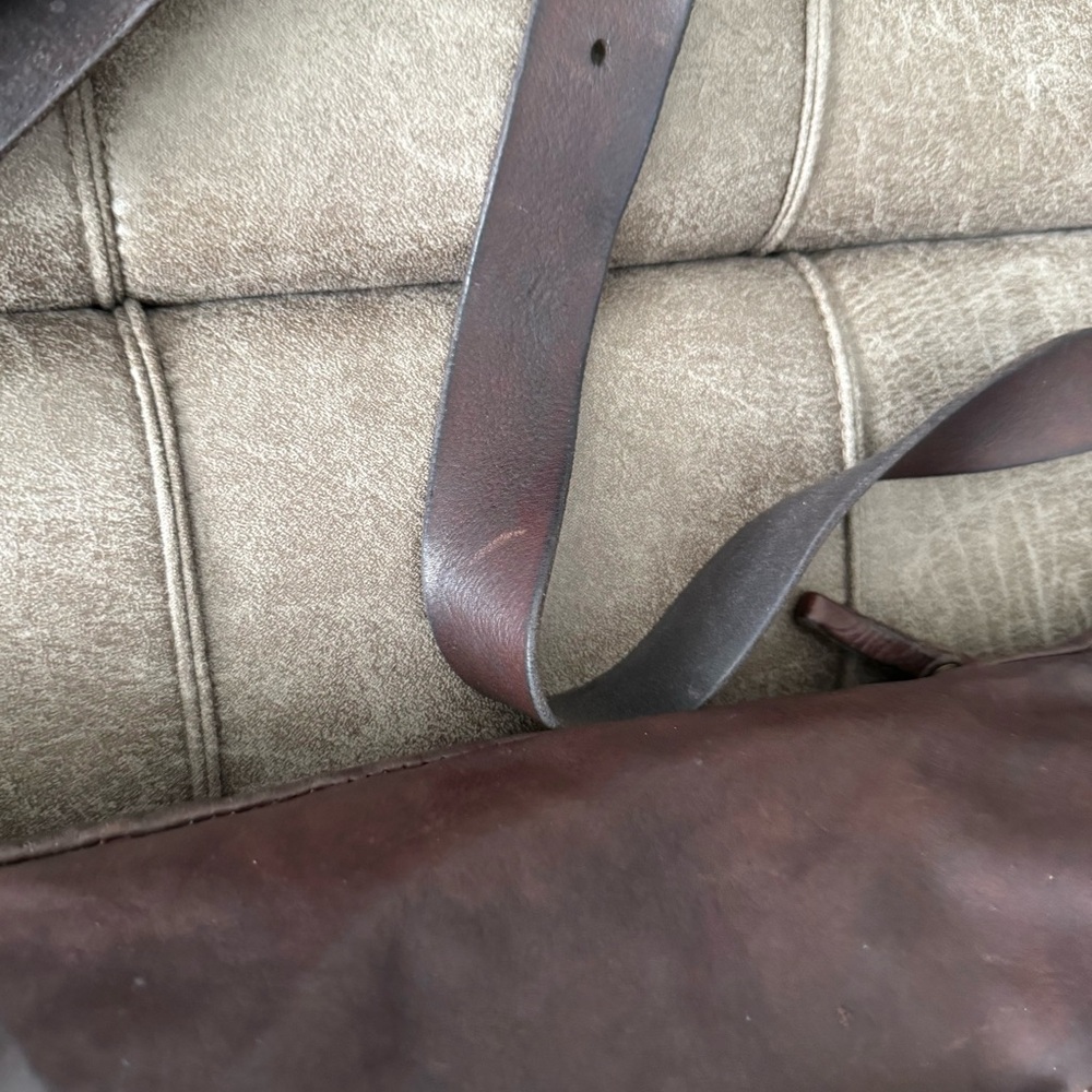 Campomaggi Dark Brown Leather Crossbody Bag - Picture 9 of 10